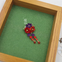 BJD OB11 GSC Doll Japanese Style Tsumami Kanzashi Hair Clip for Kimono Yukata