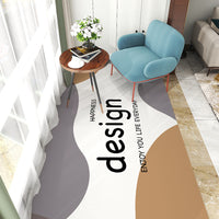Nordic Indoor Outdoor Balcony Mat Waterproof Sunscreen Washable Non-slip Moisture-proof Large Area Rug