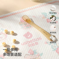 Disposable Baby Placemats, Portable Waterproof Oil-Proof Table Mats for Infants and Toddlers