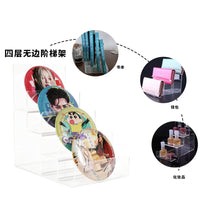 Acrylic Tiered Display Stand for Sunglasses, Wallets, and Small Items