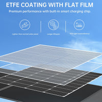 Foldable Monocrystalline Silicon Solar Panel for Outdoor Camping and Portable Device Charging