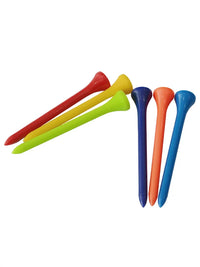 Durable ABS Plastic Golf Tees - Multi-Color & Multi-Size