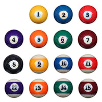 Billiard Cue Ball Standard 57.2mm American Black Eight Snooker Pool Crystal Ball Single Sale
