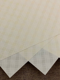 Japanese Imported British Plaid Pattern Art Paper for Scrapbooking and Crafting, Specialty Window Grille Paper