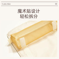 Large Capacity Foldable Travel Cosmetic Bag with Compartments
