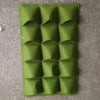 Wall-Mounted Vertical Felt Planter Bag for Seedling Cultivation
