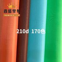 210D Encrypted Oxford Fabric for Backpacks, Luggage Lining, Tents, and Mosquito Nets
