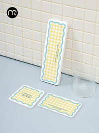 Diatomaceous Earth Faucet Absorbent Mat for Kitchen and Bathroom Countertops, Quick Dry Splash Guard
