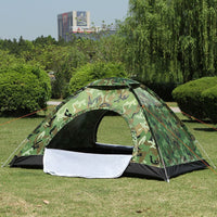 Automatic Pop-Up Camping Tent for 2-4 People, UV Protection, Waterproof, Outdoor Beach Shelter