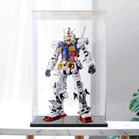 Clear Acrylic Display Case for Collectibles, Building Blocks, and Models - Dustproof Storage Box for Figurines