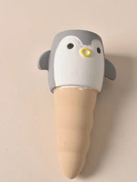 Cute Penguin Ceramic Self-Watering Spikes for Potted Plants