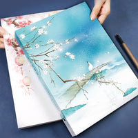 Vintage Style A5/B5 Loose-Leaf Notebook Detachable Journal for Students and Diary Keeping