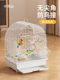Large Bird Cage for Parakeets Cockatiels Lovebirds Finches with Accessories