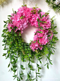 Artificial Hydrangea Wreath for Home Decor