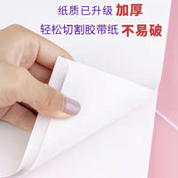 Release Paper Notebook for Stickers and Washi Tapes, Double-Sided Non-Stick, 6-Hole A4/A5 Loose-Leaf Organizer