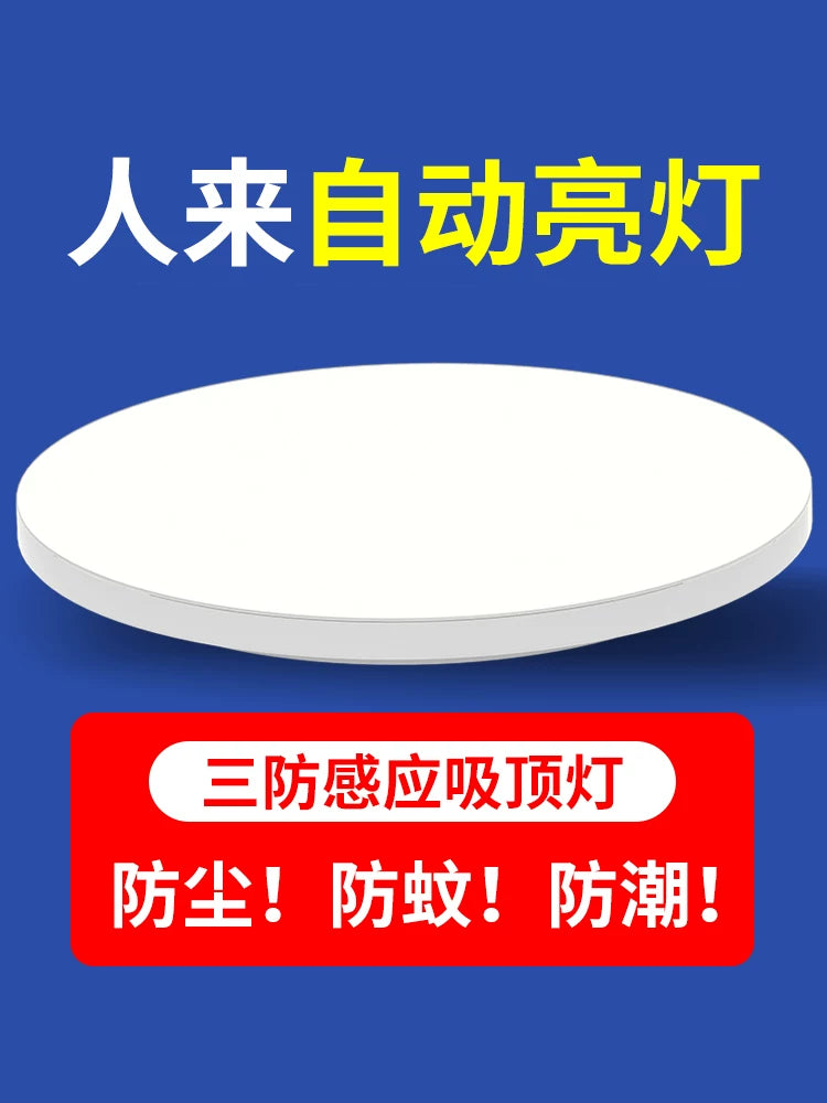 Motion Sensor LED Ceiling Light for Hallways and Corridors