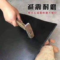 Heavy-Duty Rubber Truck Bed Mat with Fabric Reinforcement - Universal Fit, Anti-Slip Cargo Liner