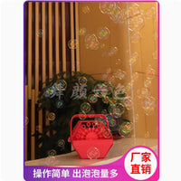 Automatic Mini Bubble Machine for Outdoor Stages, Weddings, and Kids' Parties