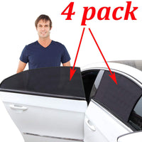 Car Window Mosquito Net Sun Shade for Insect Protection and Ventilation