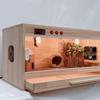 Smart Thermostatic Pet Brooder Box for Chicks Quail Pigeons Turtles Birds Parrots