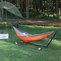 Portable Folding Hammock Stand for Outdoor Camping and Indoor Use, Aluminum Alloy Frame