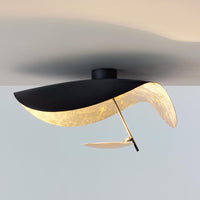 Italian Designer UFO Pendant Light Modern Luxury Lotus Leaf Art Chandelier for Living Room Bedroom Store