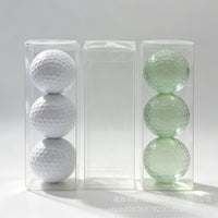 Golf Practice Balls Gift Set with Transparent PVC Box