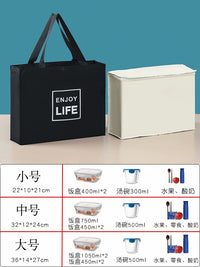 Insulated Lunch Bag for Office and Picnics, Thickened Aluminum Foil, Waterproof, Portable Thermal Cooler