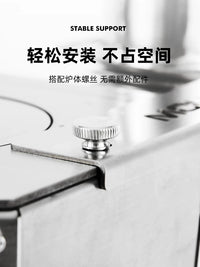 Shammock Outdoor Camping Stove Chimney Side-Exit Fixing Bracket Stainless Steel Clamp for All Series