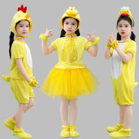 Kids' Yellow Chick Duck Performance Costume for Dance & Stage