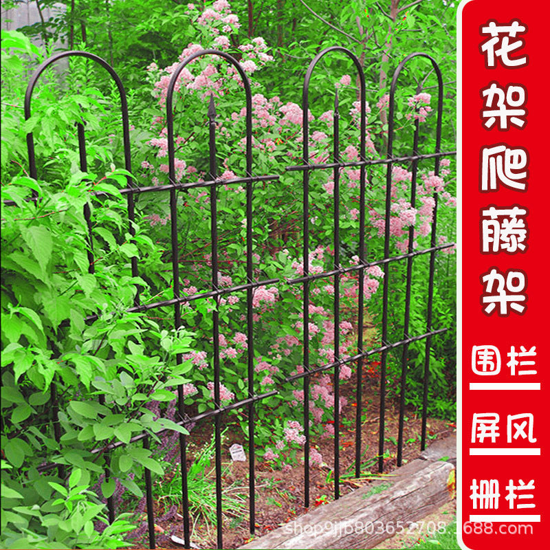 Rose Arch Garden Trellis for Climbing Plants, DIY Expandable Metal Rose Arbor for Outdoor Garden Yard
