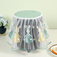 Air Fryer Dust Cover Lace Fabric Kitchen Appliance Protector