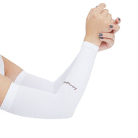 Langsha Unisex Ice Silk UV Protection Arm Sleeves for Outdoor Sports