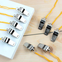 Metal Whistle for Referee, Sports, Survival, and Training