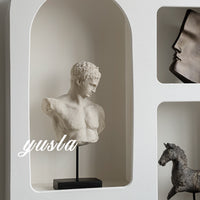 European Retro David Venus Bust Sculpture Ornament for Home Decor