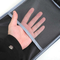 Portable Travel Shoe Storage Bag with Trolley Sleeve, Dustproof & Waterproof Shoe Pouch