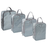 Rhombus Compression Travel Storage Bags Set for Clothes and Toiletries
