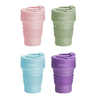 Collapsible Silicone Water Bottle Portable for Travel Camping Sports