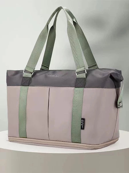 ManYueYi Expandable Large Capacity Rolling Travel Duffel Bag with Wheels for Business, Gym, Maternity