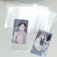K-Pop Photocard Packing Kit with Cardboard, Star Sleeves, Frosted Self-Sealing Bags & Hard Card Holders