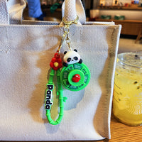 Lucky Panda Spinner Keychain for Bags and Gifts