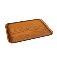 Ins Style Wood Grain Serving Tray for Coffee, Dessert, and Storage