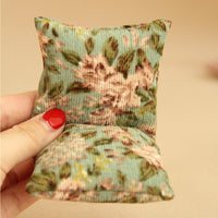 OB11 BJD Dollhouse Miniature Fabric Sofa 1/12 Scale Armchair