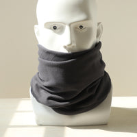 Unisex Fleece Neck Warmer and Beanie Set for Winter, Windproof and Thickened