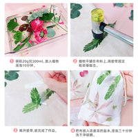 Plant Hammer Printing DIY Kit, Canvas Tote Bag, Square Scarf, Fabric Printing Kit, Botanical Dyeing Tools Set