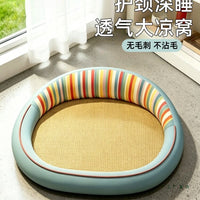 Pet Cooling Mat for Cats and Dogs, Summer Ice Pad, Washable Pet Bed