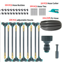 Adjustable Universal Nozzle Automatic Watering System for Plants, Cooling, Humidification, and Drip Irrigation Kit