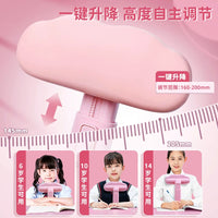 Children's Posture Corrector for Desk, Adjustable Writing Aid to Prevent Myopia and Hunchback