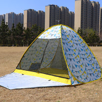 Automatic Pop-Up 3-4 Person Double Layer Camping Tent for Outdoor Travel