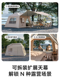 Explorer Cloud Build 6.0 Automatic Inflatable Tent for Outdoor Camping and Overnight Stays